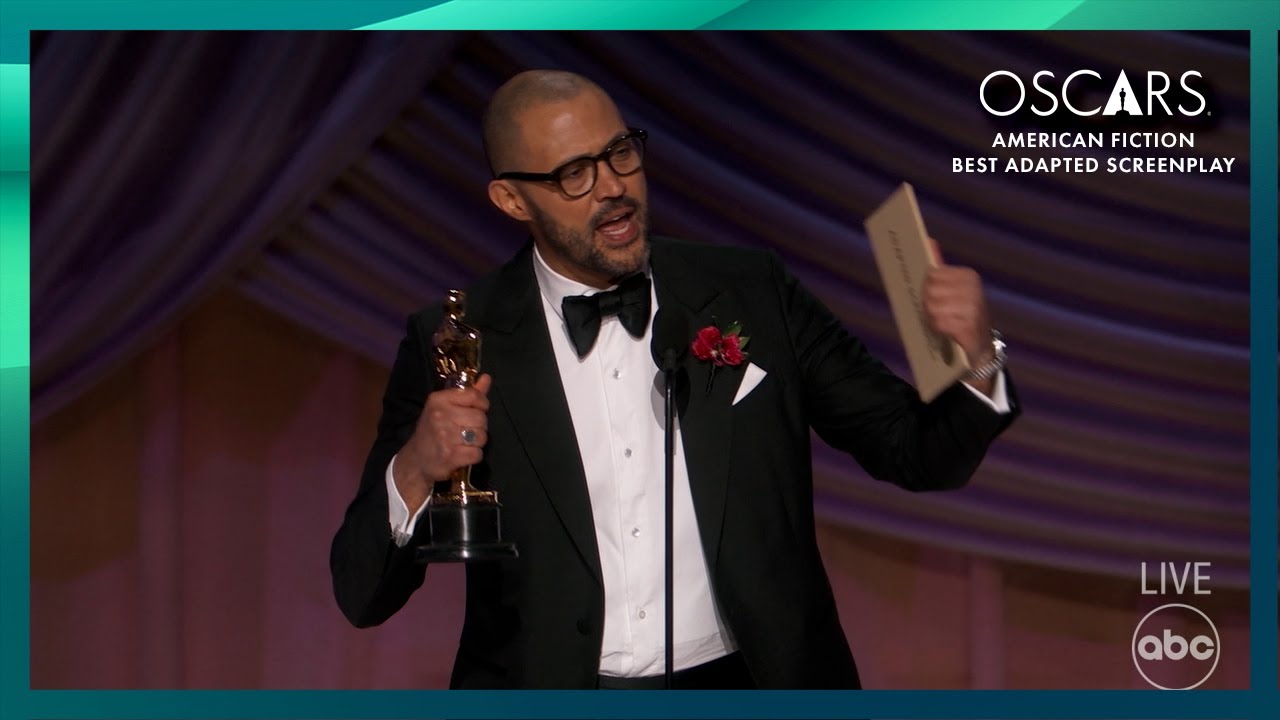 'American Fiction' Wins Best Adapted Screenplay | 96th Oscars (2024)