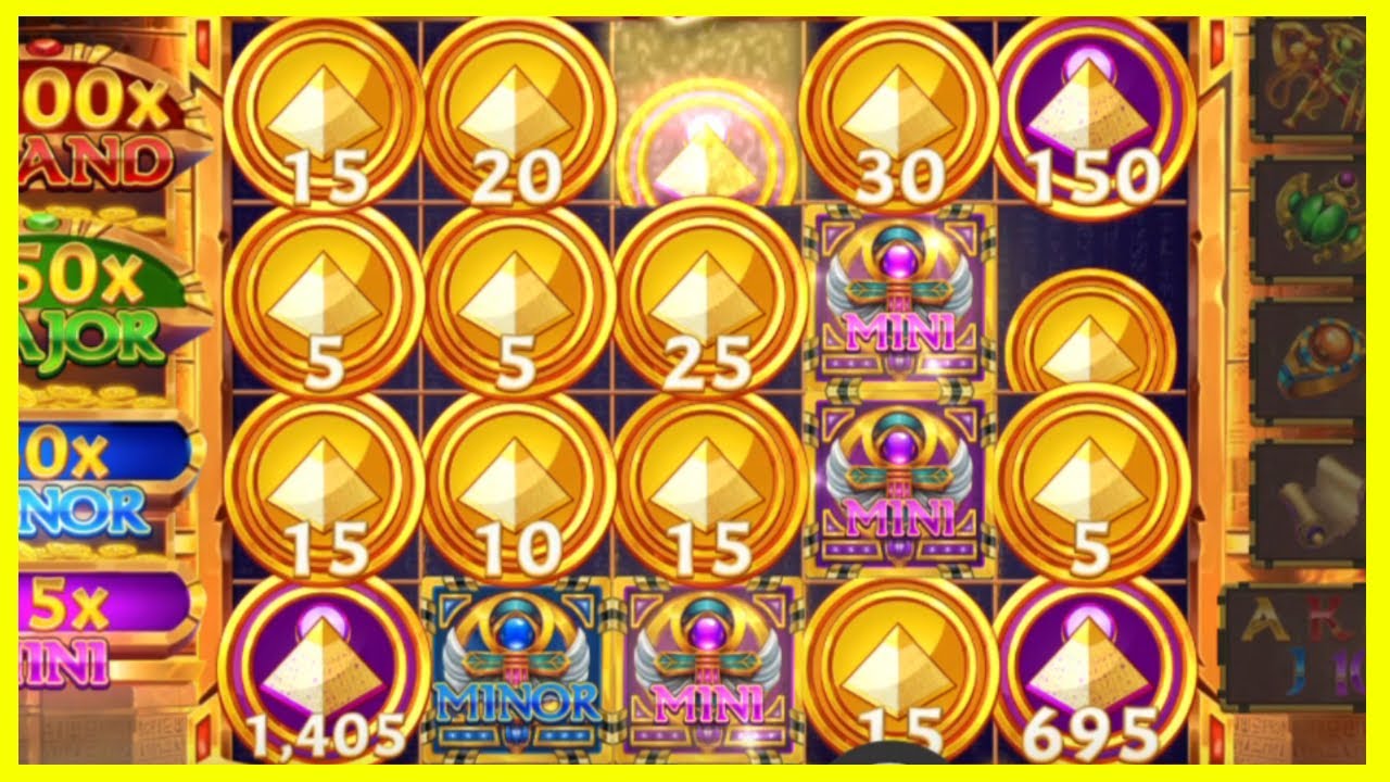 3 Crazy Free Spins Bonus! - 3 Pyramids of Gold Slot Online