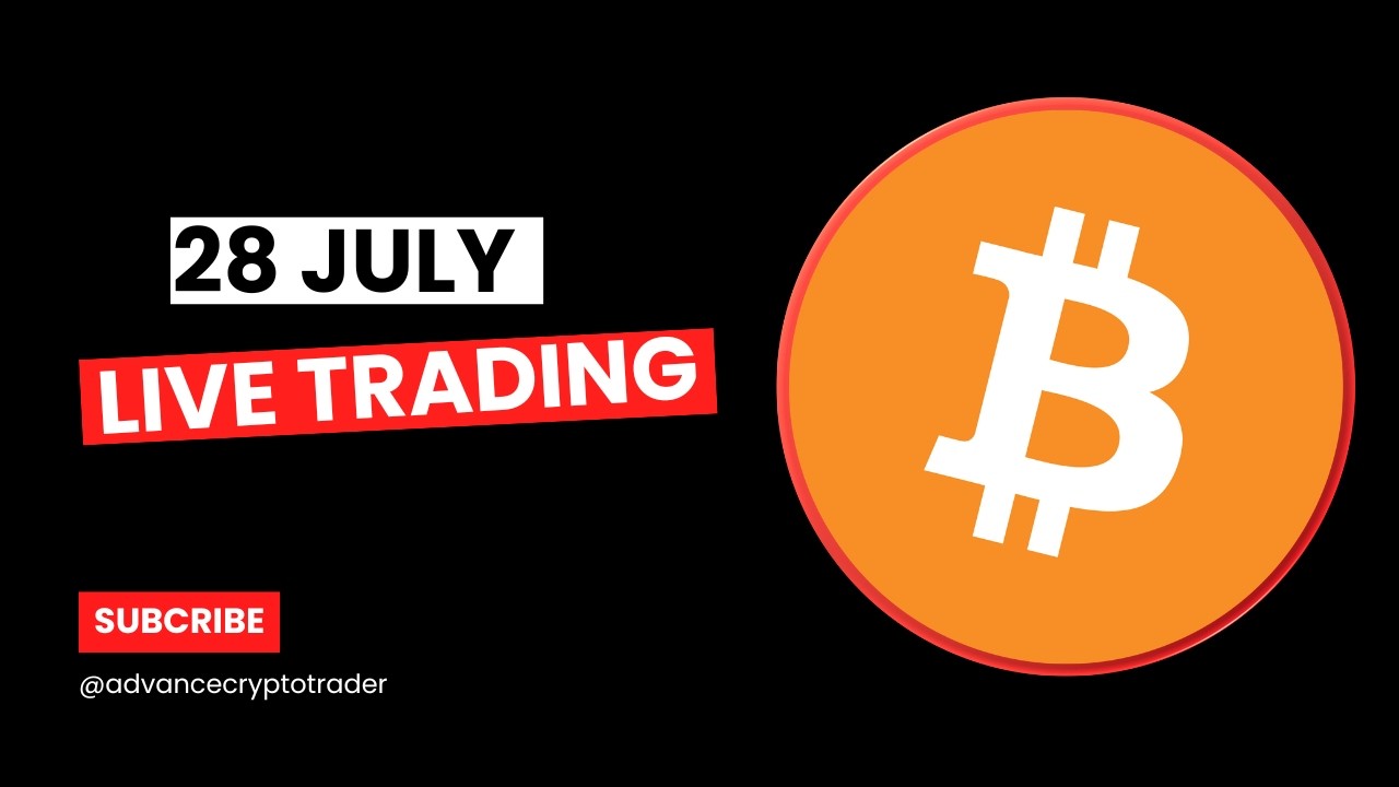 Gold And Crypto Live Trading || 28 JULY || Vivek Yadav #btc #crypto #gold