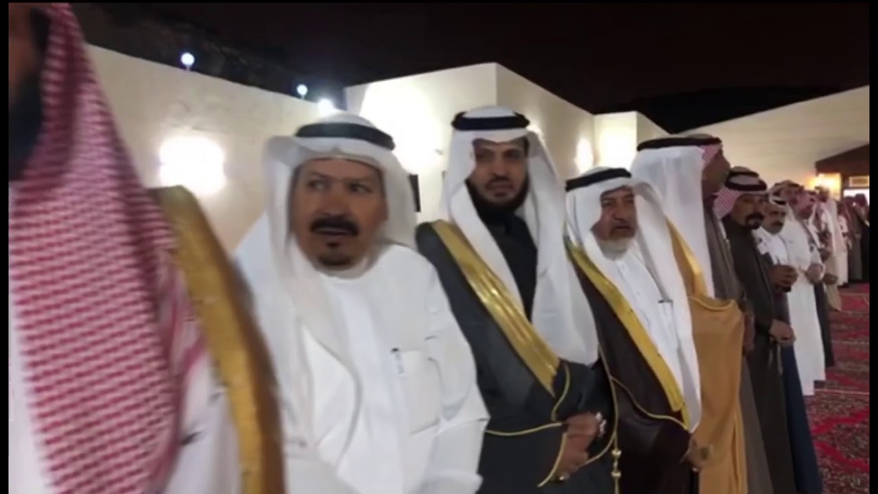 استقبال قبائل بني الحارث لقبيلة عتيبة وقبائل الأشراف وقبيلة سبيع في ضيافة أبناء سعد بن سمران