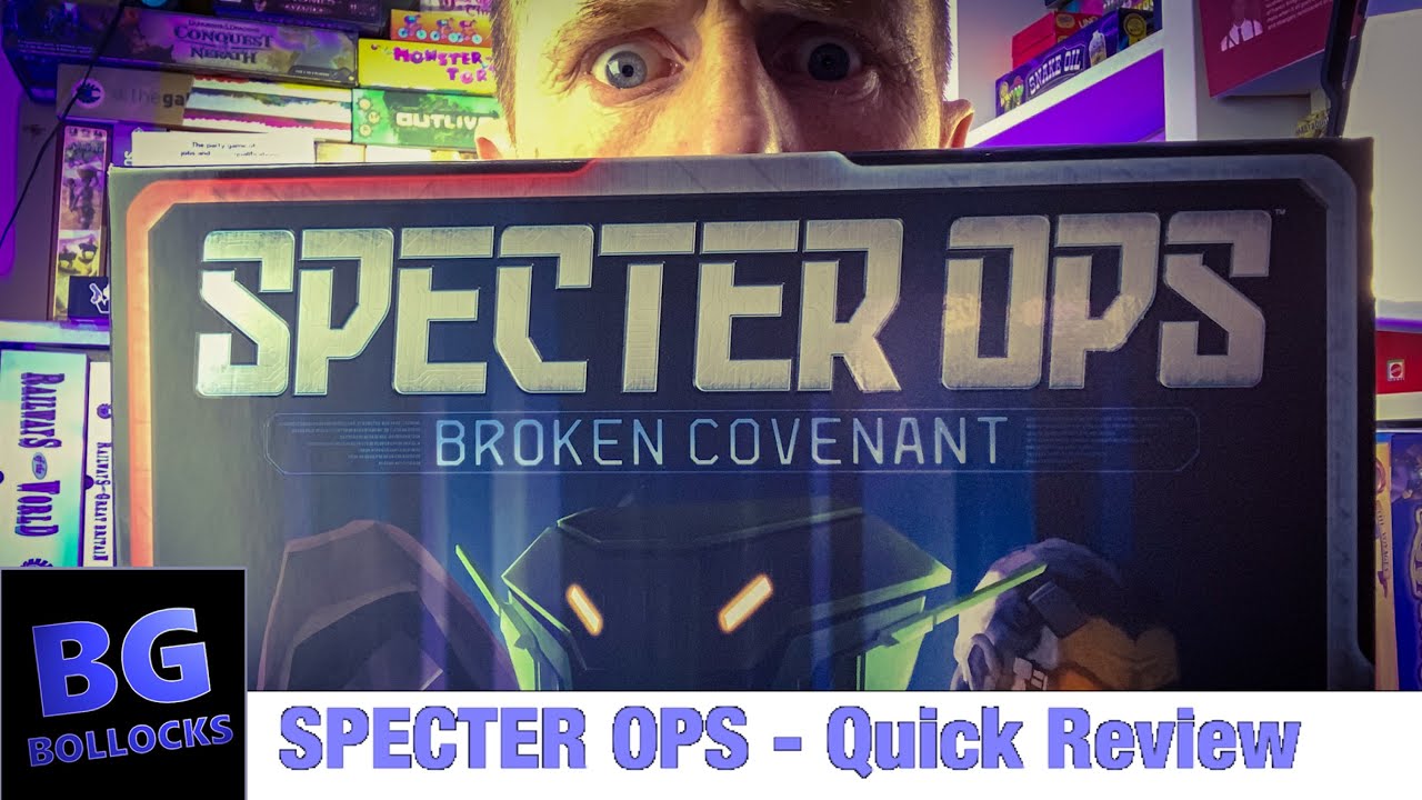 Specter Ops Board Game Review - Sneaky F***ers!