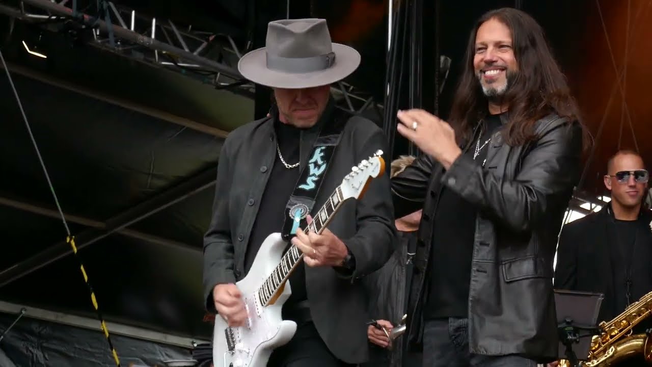 Kenny Wayne Shepherd Band - the first five songs at Puistoblues Järvenpää, Finland July 5, 2025