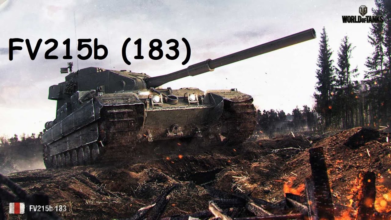 World of Tanks Replay - FV215b (183), 11 kills, 9,6k dmg, (M) Ace Tanker