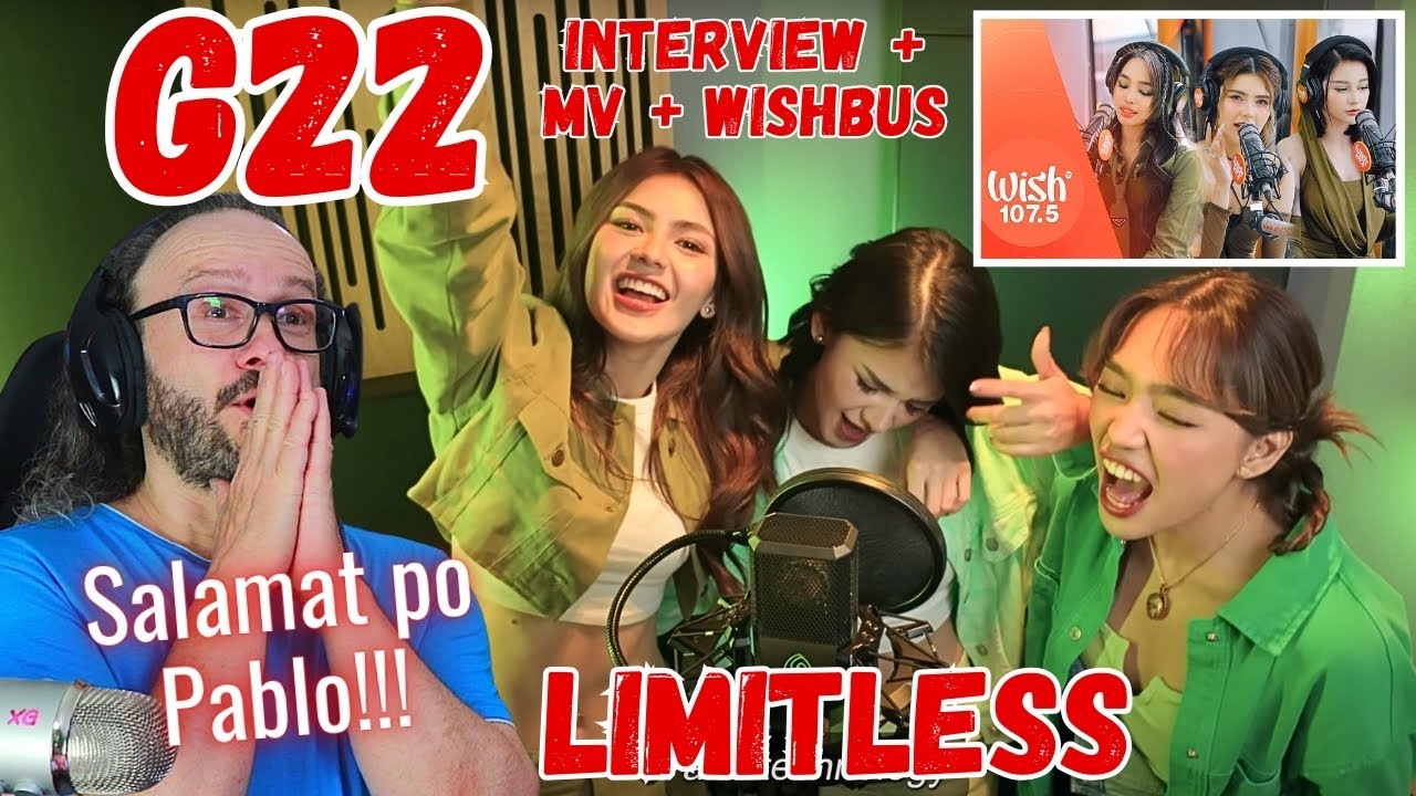 G22 - 'LIMITLESS' MV + Wish 107.5 Bus live performance reaction (produced by PABLO SB19)