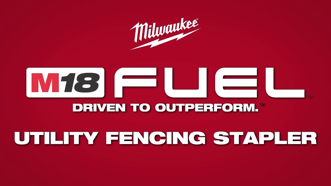 Milwaukee&reg; M18 FUEL&trade; Utility Fencing Stapler