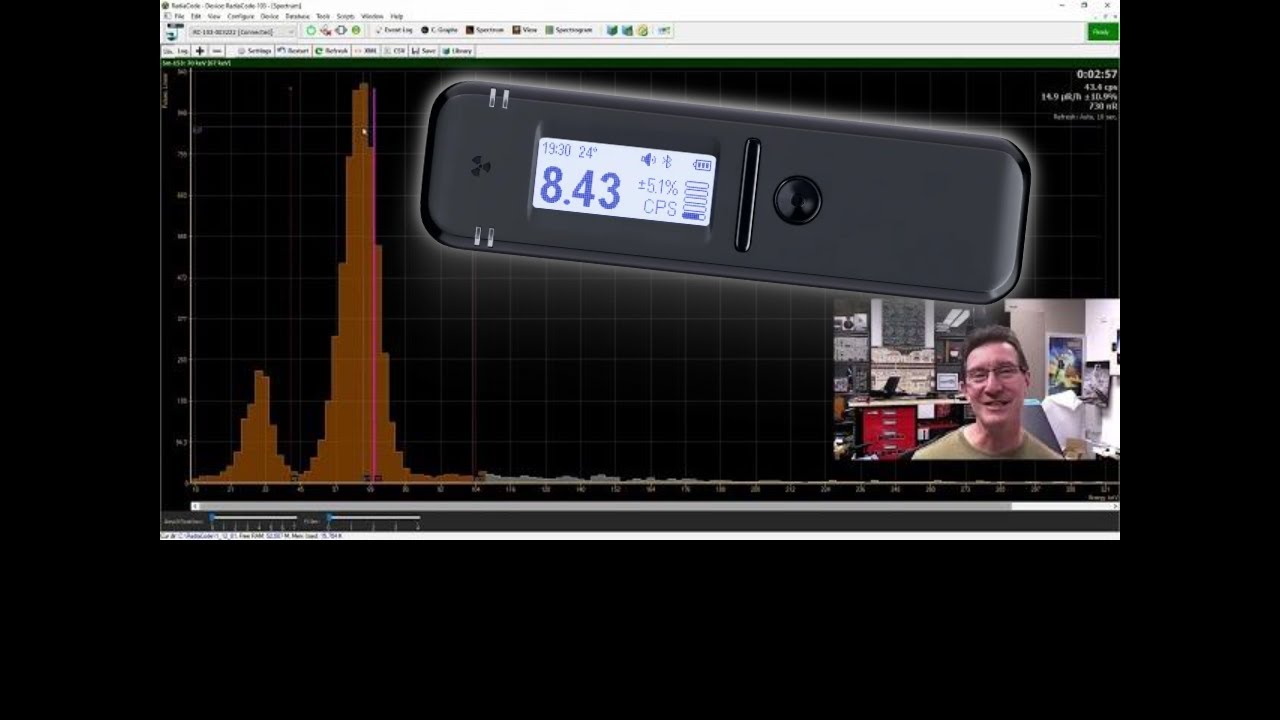 Radiacode 103 Gamma Ray Spectrometer
