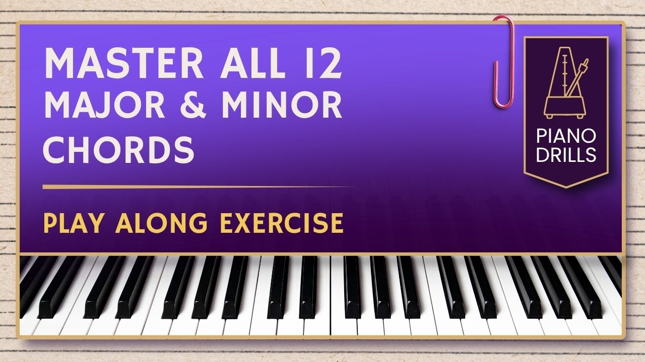 Master all Major & Minor Piano Chords - Learn in the Groove!