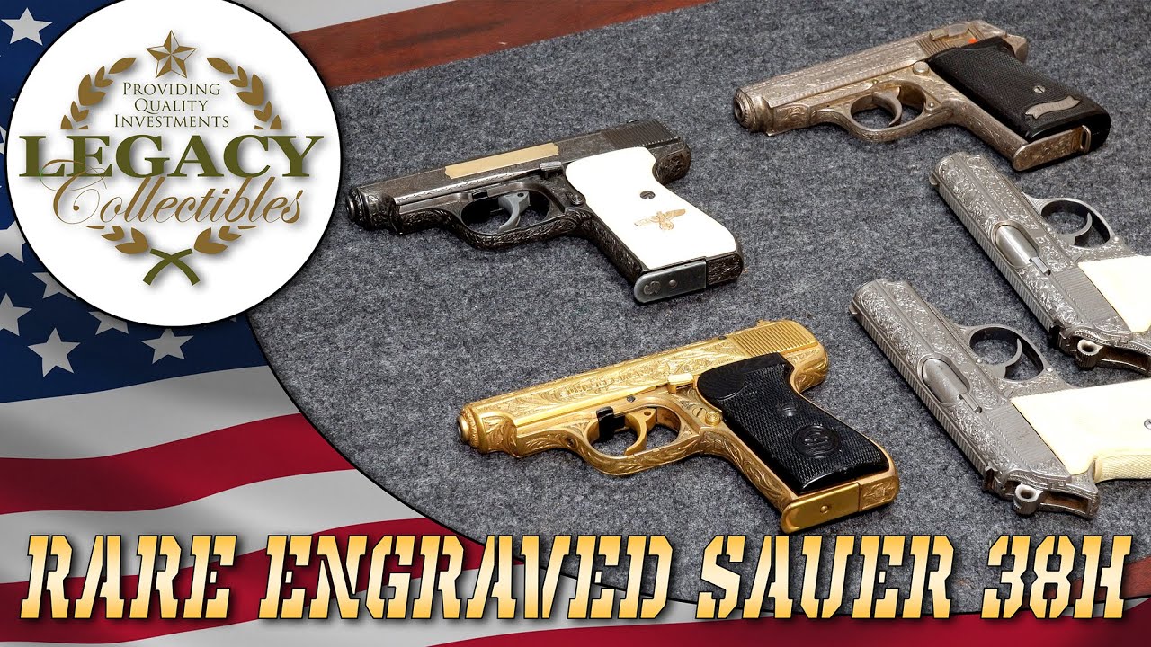 Rare Engraved Sauer 38h