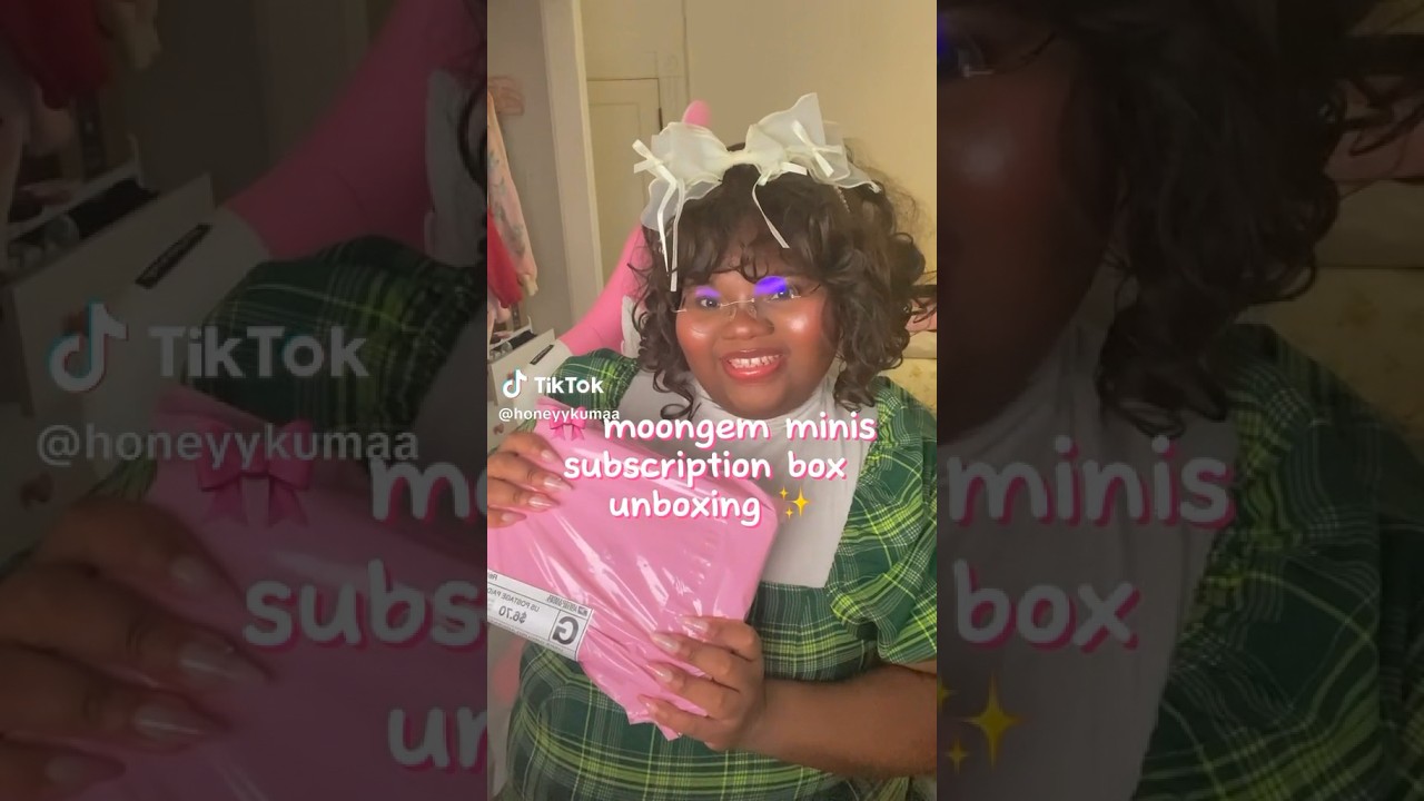 Moongem Minis Box review by Honeyykumaa! #miniatures #asmr #kawaii #subscriptionbox