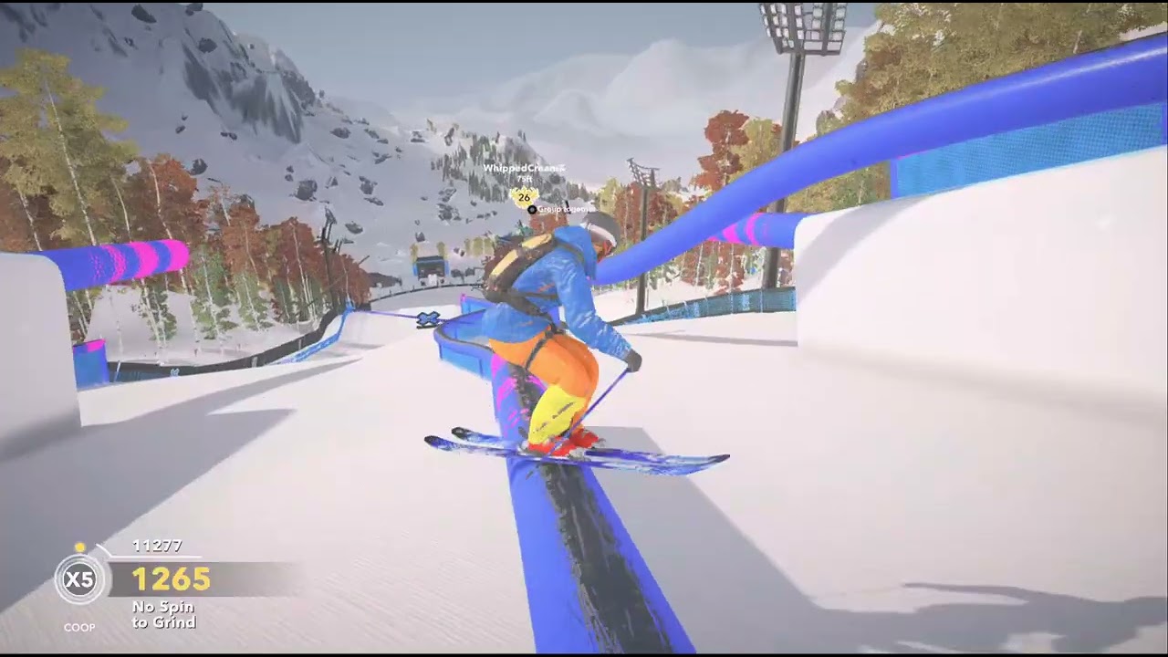 POV Skiing in STEEP