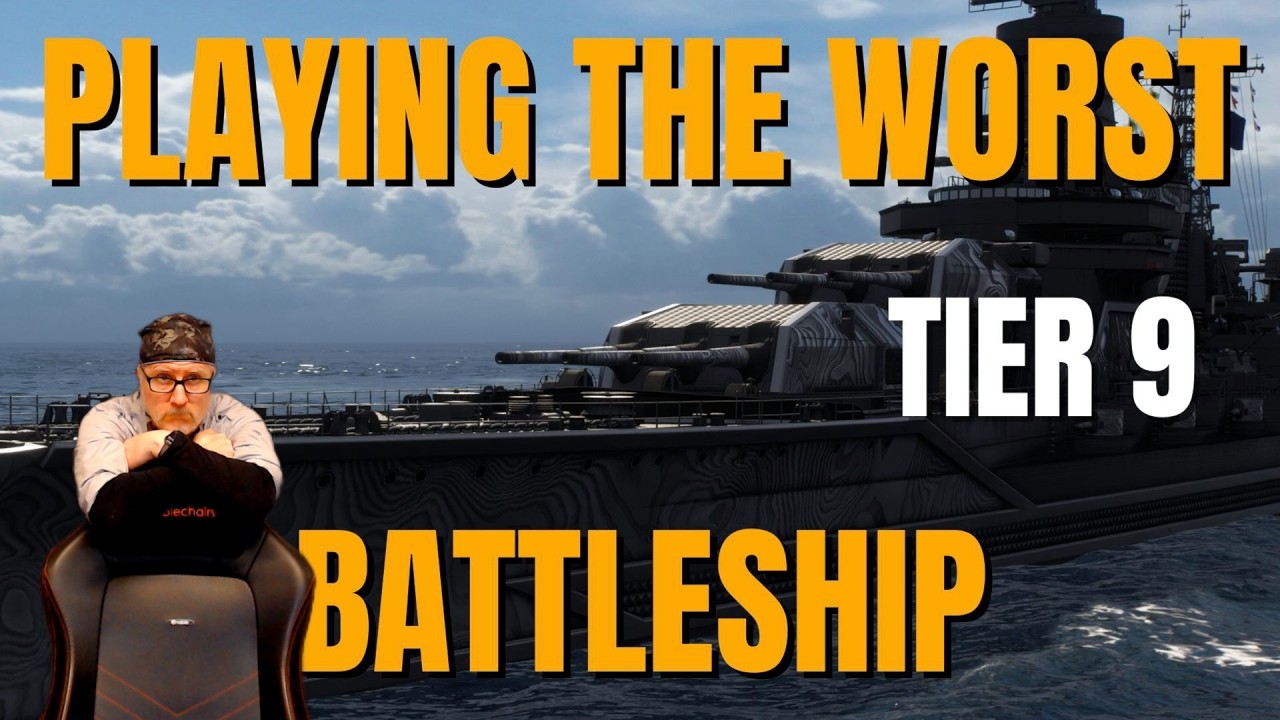 Игра на худшем линкоре IX уровня в World of Warships (2026)