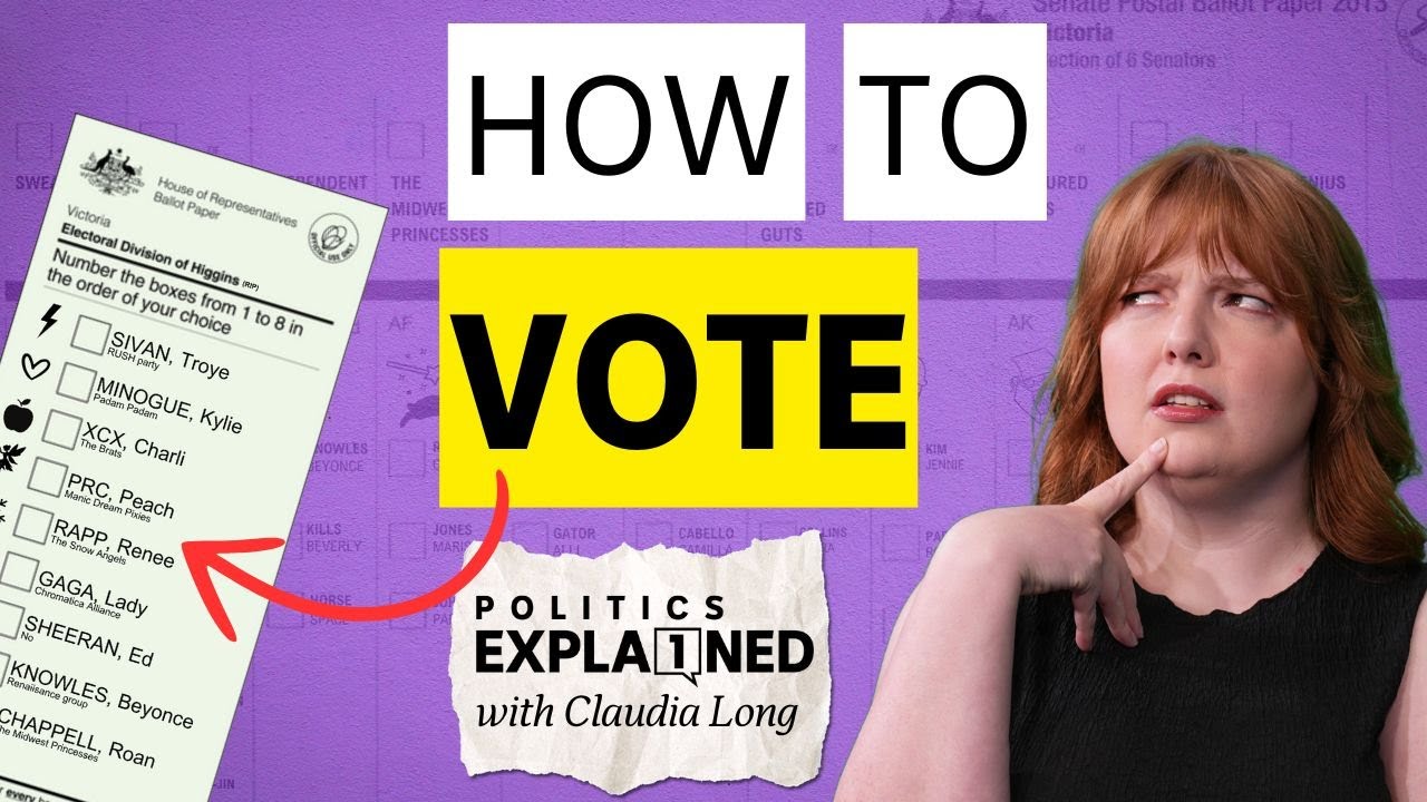 How to vote in the federal election | Politics Explained | ABC NEWS