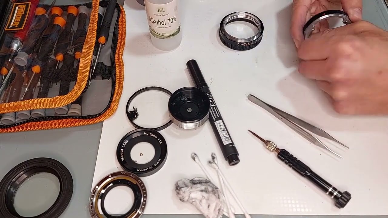 Yashica ML 50mm f1.9 helicoid fixing