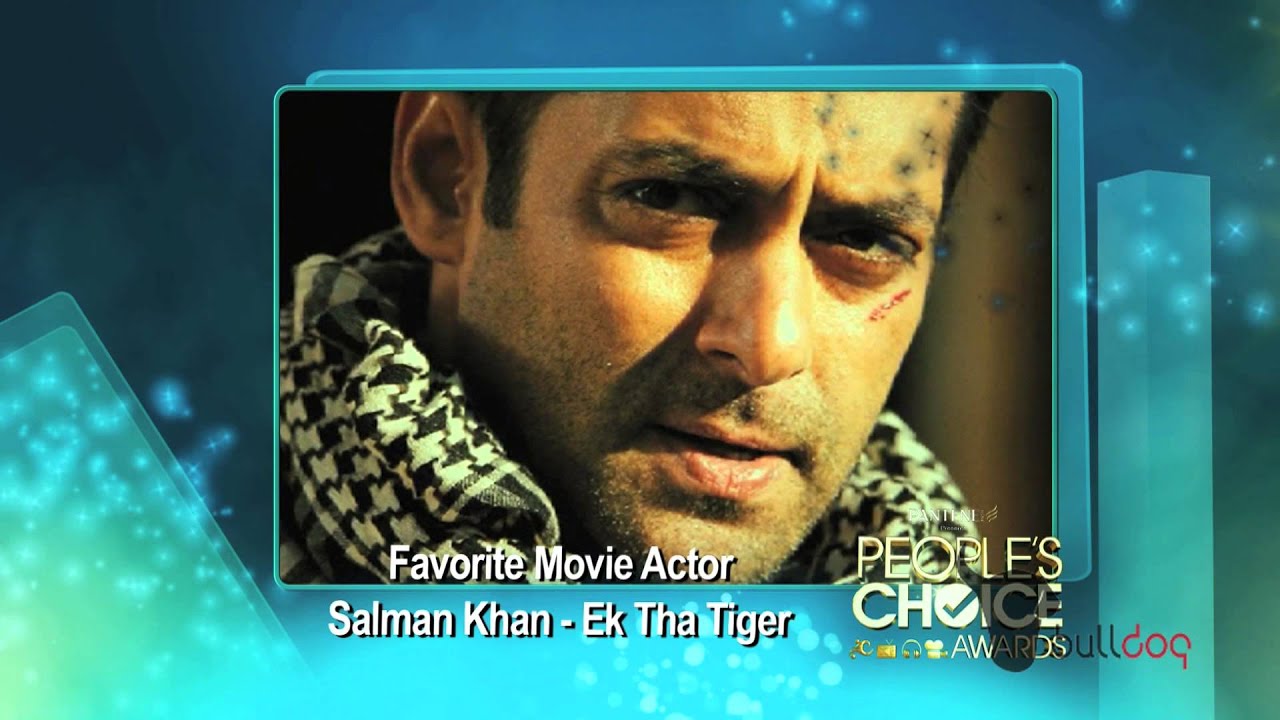 Salman Khan wins Favorite Movie Actor at the People's Choice Awards 2012 [HD]