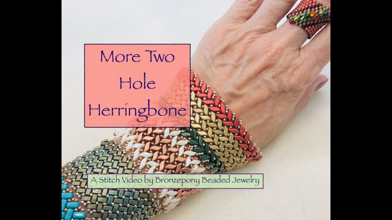 More Two Hole Herringbone