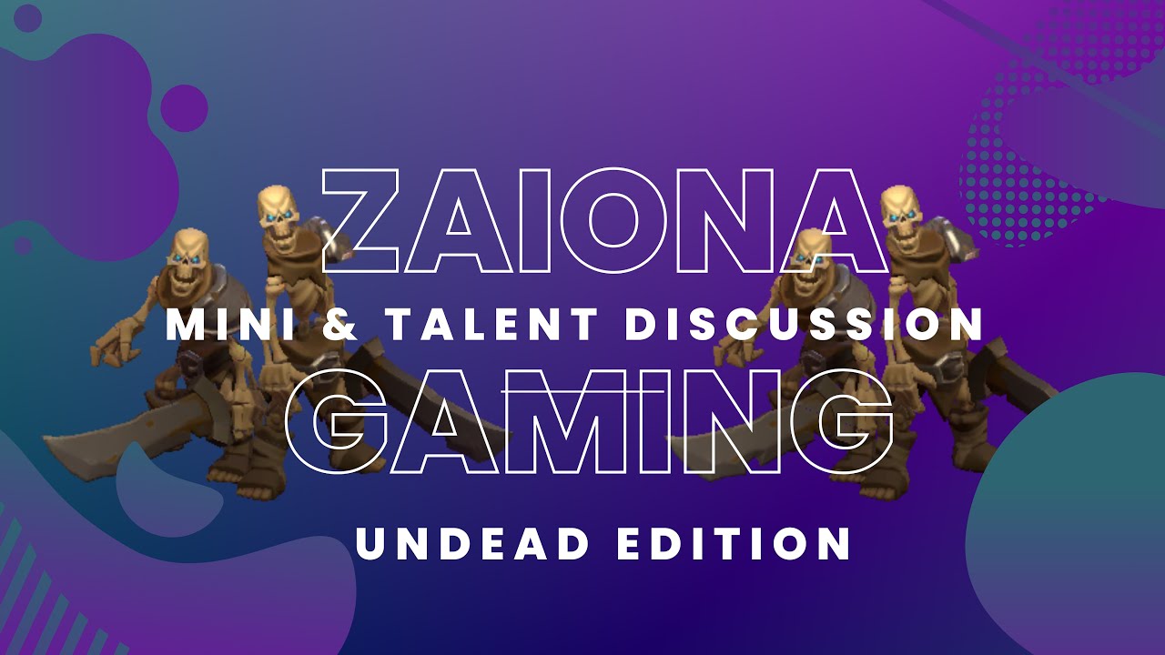 Warcraft Rumble Mini And Talent Discussion! Undead Faction!
