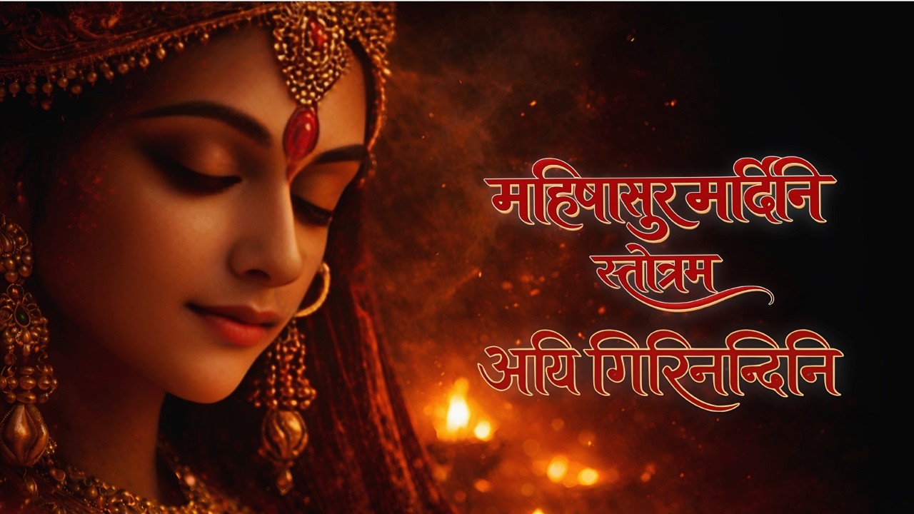 Ayigiri Nandini - Mahishasur Mardini Stotram | अयि गिरिनन्दिनि | Powerful Durga Stotra for Blessings