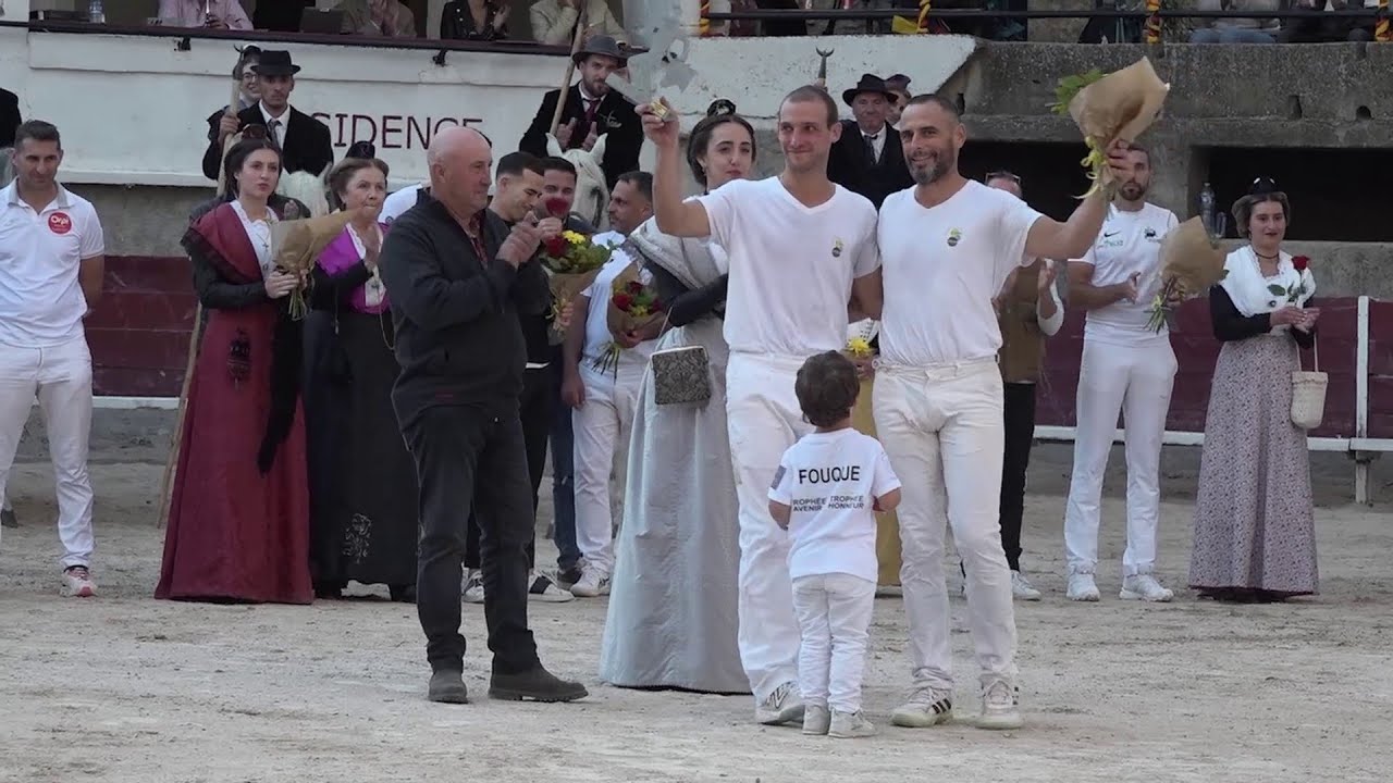 Eyguières 5 Octobre 2024 Finale du Trophée d'Honneur Remise des prix en piste