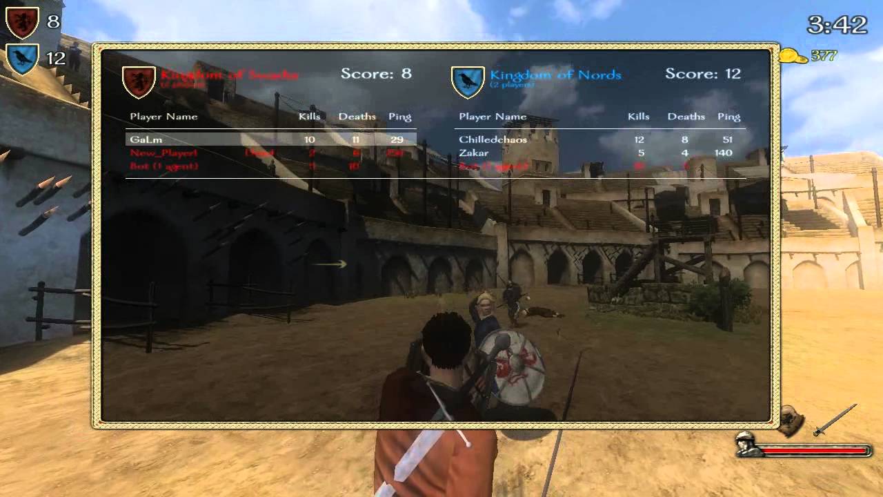 [1] Medieval Duels w/ Chilled Chaos and GaLm (Mount and Blade: Warband) - Part 1
