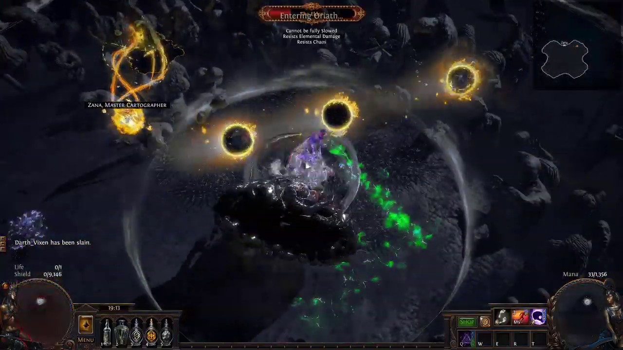 Path of Exile 3.6 Synthesis - The Fourth Horseman: Death - All End Game