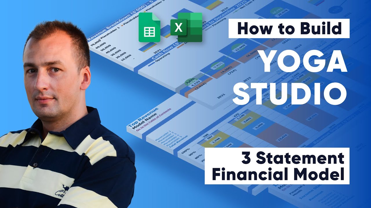 How to Build an Yoga Studio 3 Statement Financial Model