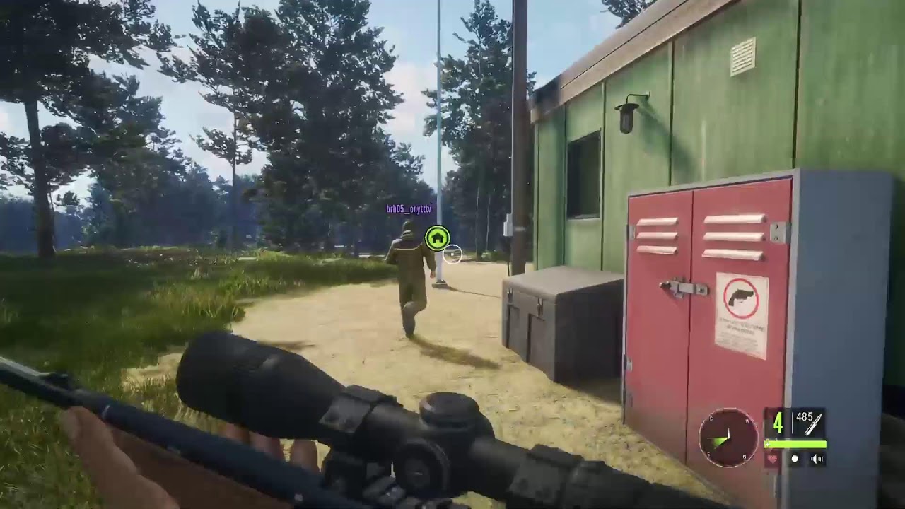 Playing hunter