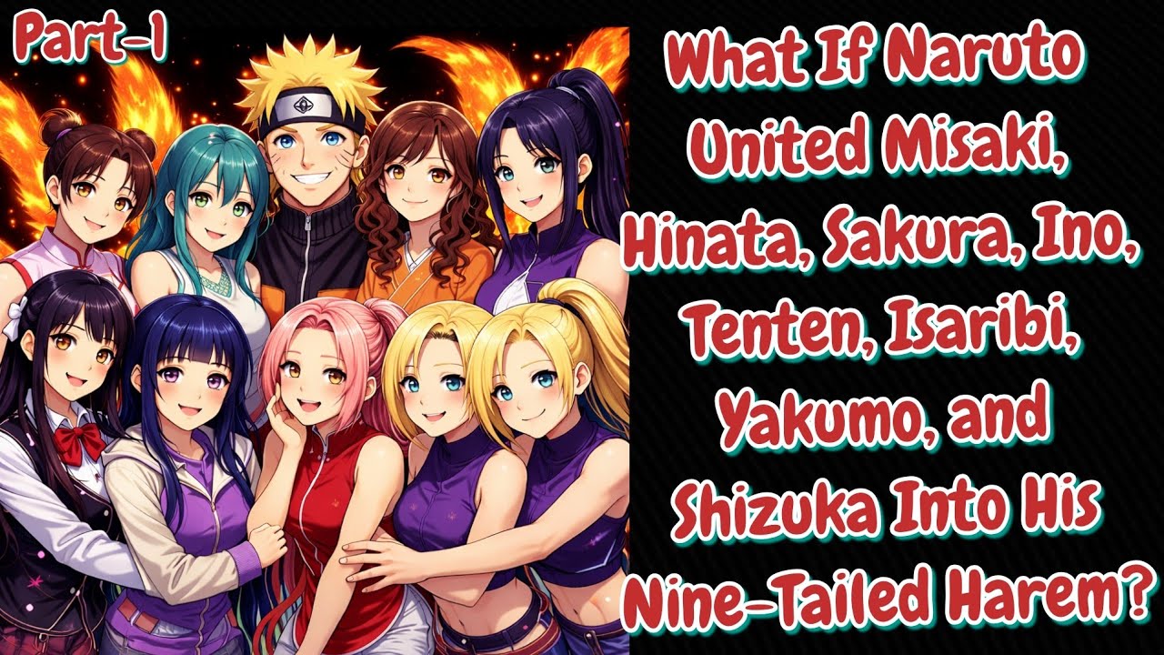What If Naruto United Misaki, Hinata, Sakura, Ino, Tenten, Isaribi, Yakumo, and Shizuka harem/PART-1