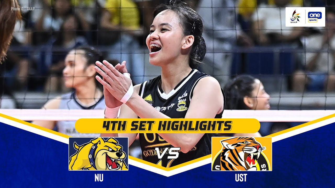NU vs. UST | SET 4 GAME HIGHLIGHTS | UAAP SEASON 87 WOMEN’S VOLLEYBALL ROUND 2 | APR. 27, 2025