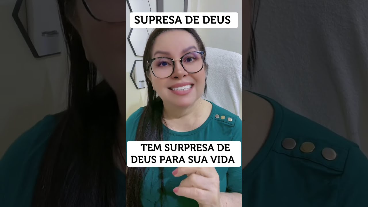 TEM SURPRESA DE DEUS PARA SUA VIDA 😱🤩✅