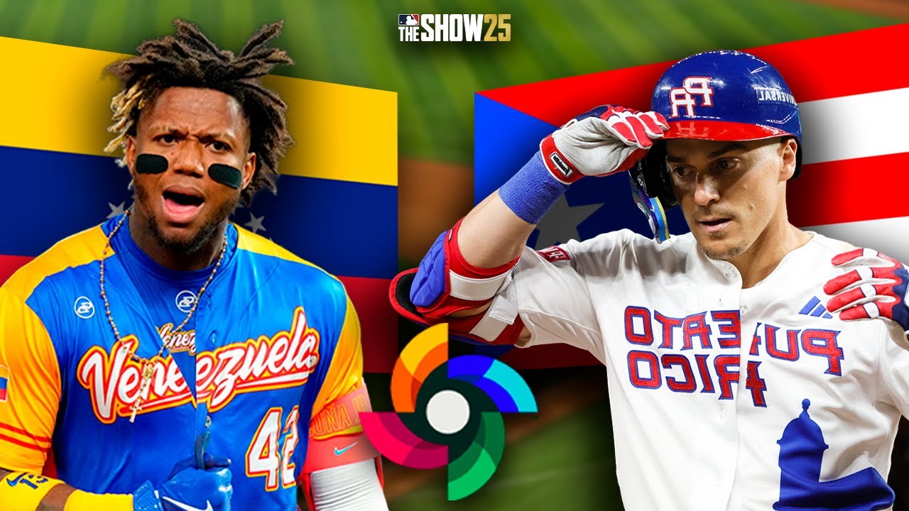 PODREMOS DOMINAR E IRNOS INVICTOS? PUERTO RICO VS VENEZUELA - WBC EN MLB THE SHOW 25