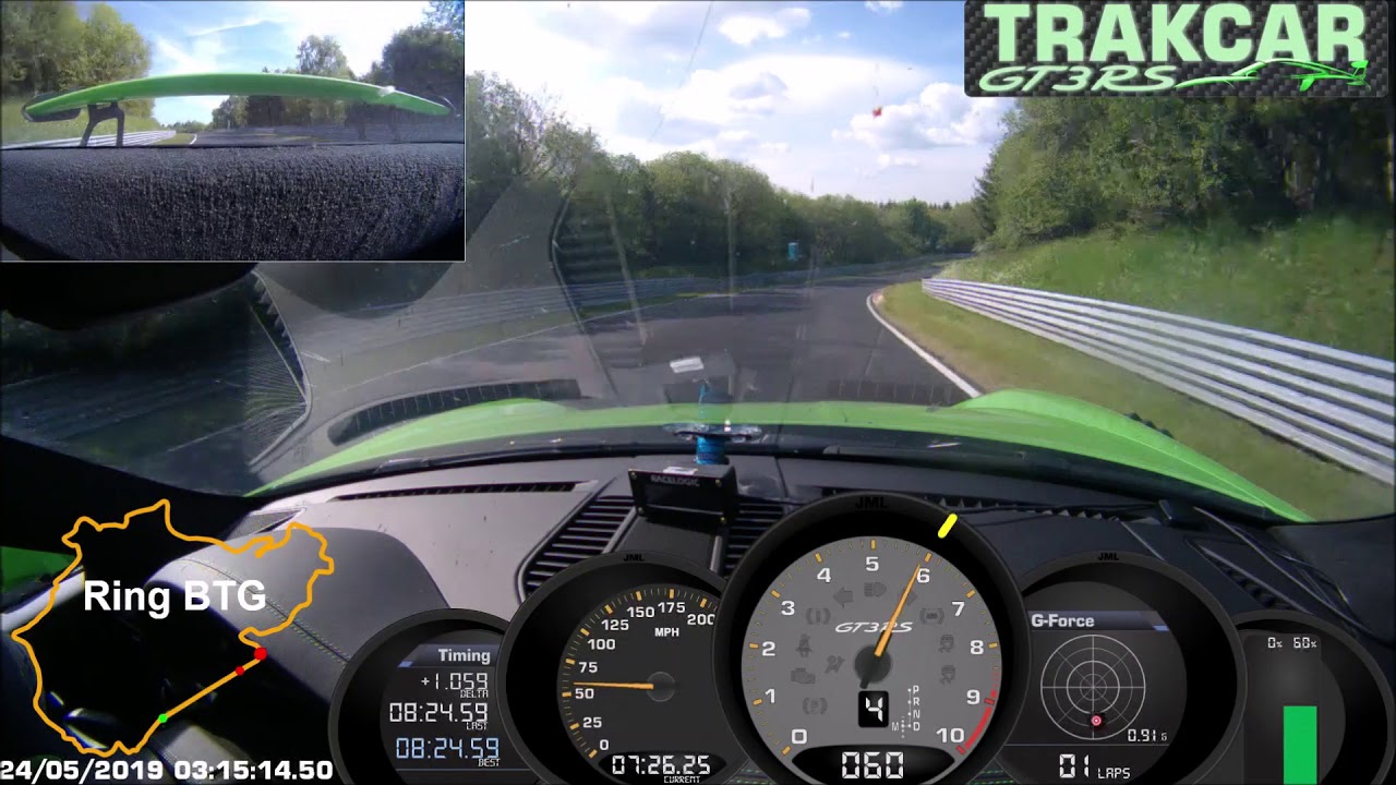 TRAKCAR '19 GT3RS two laps 7:36 and 7:32 Granturismo event 05-24-19