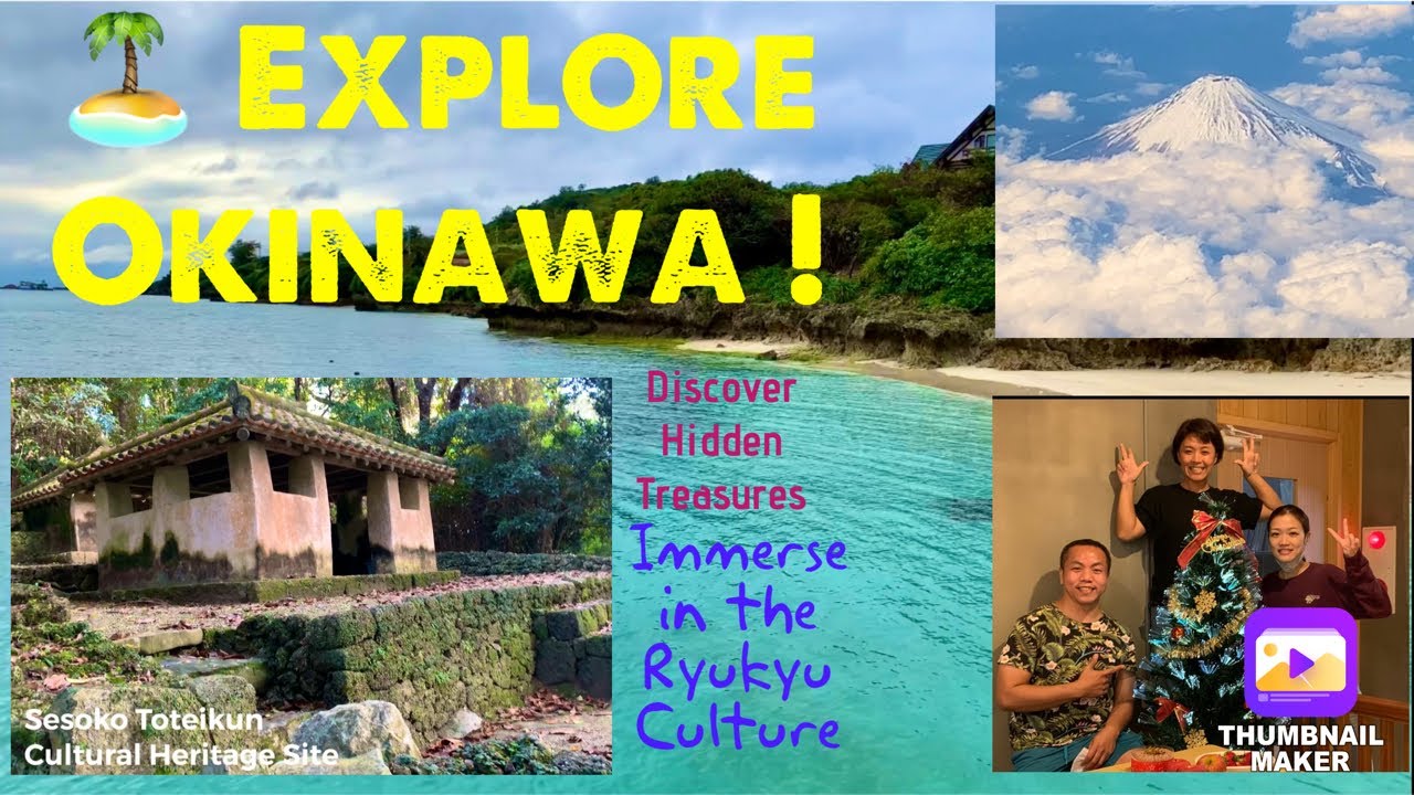Exploring OKINAWA Part2. SESOKO Island. Hidden Cultural Gems. Immersion in Ryukyu Heritage. Toteikun