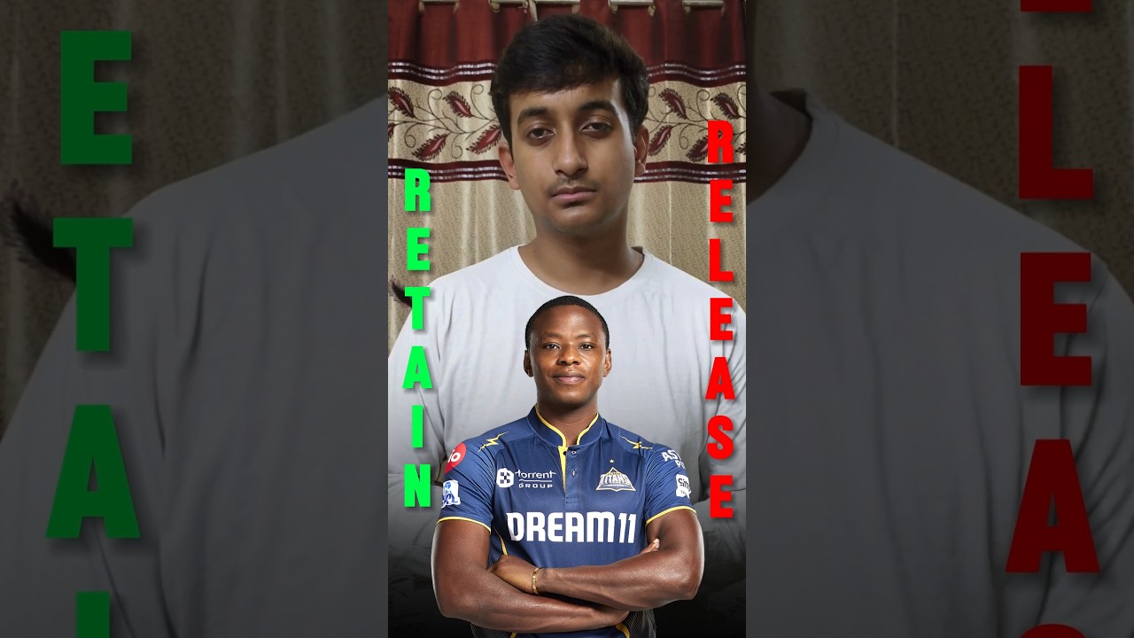 GT Retain or Release 2025 | Who Should Gujarat Titans Keep After IPL 2025? #shorts #gt #ipl2025