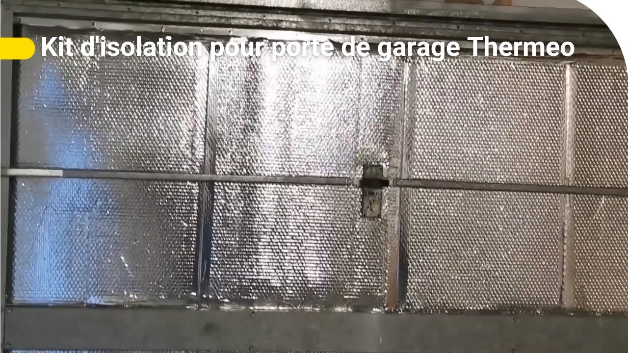 Avis Consommateur : Kit d'isolation pour porte de garage Thermeo | Castorama