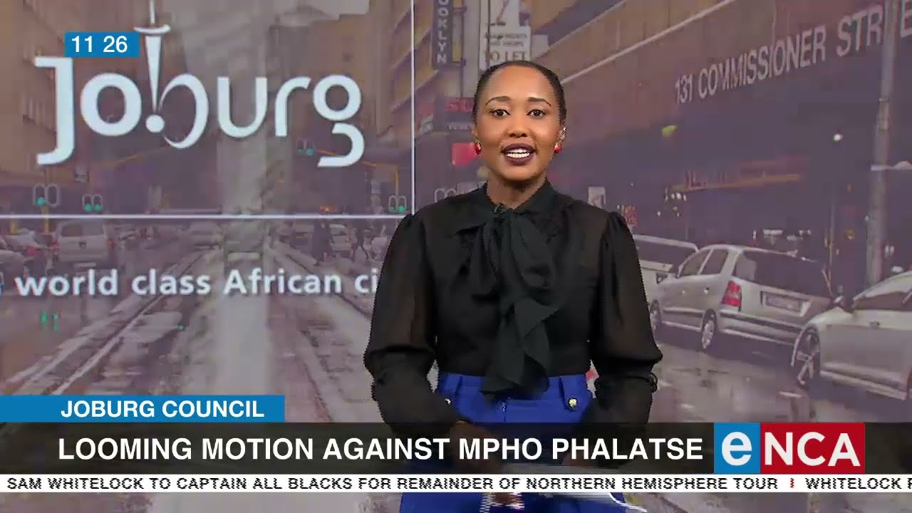Discussion | Joburg Council | Looming motion against Mpho Phalatse