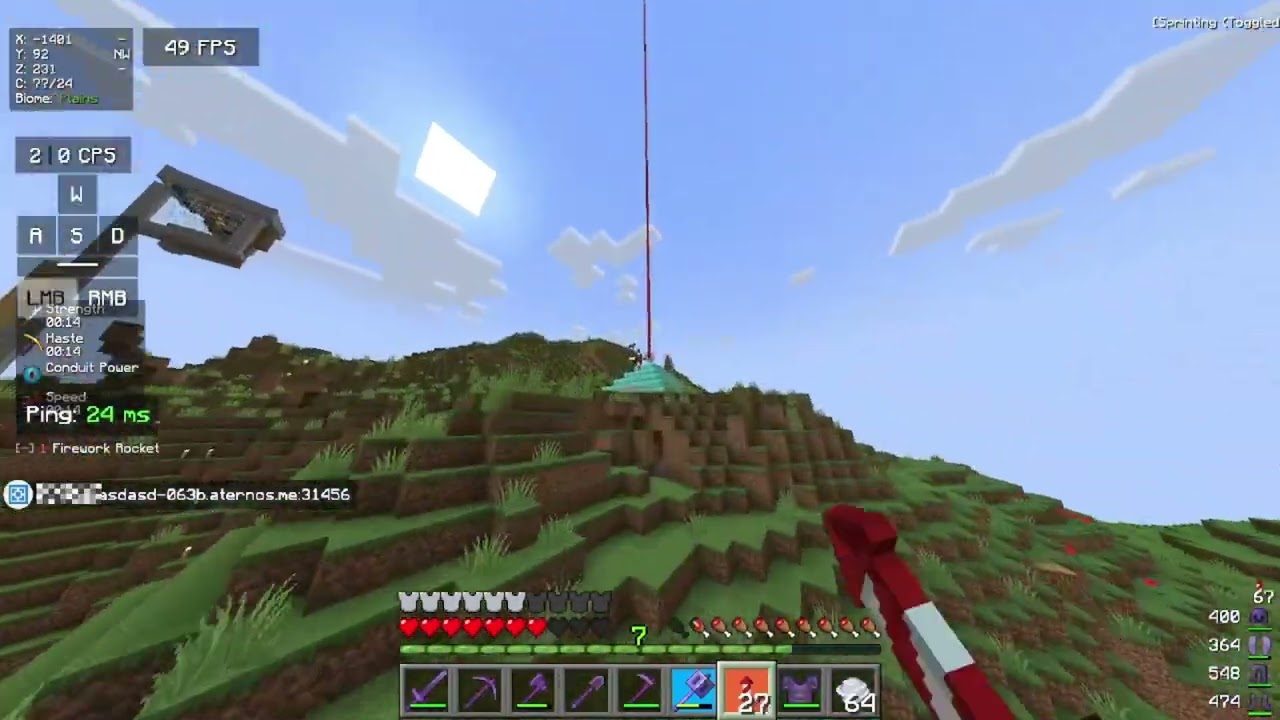 Minecraft s kamarádem honzou