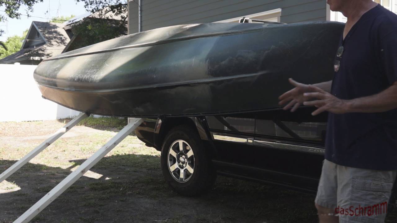 DIY Roof Rack Boat Loader