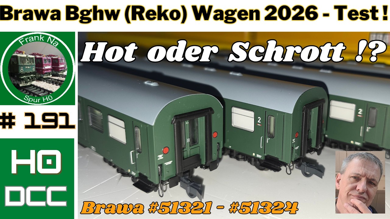 Brawa Bghw (Reko) Wagen DR - Neu 2026 Hot oder Schrott !?