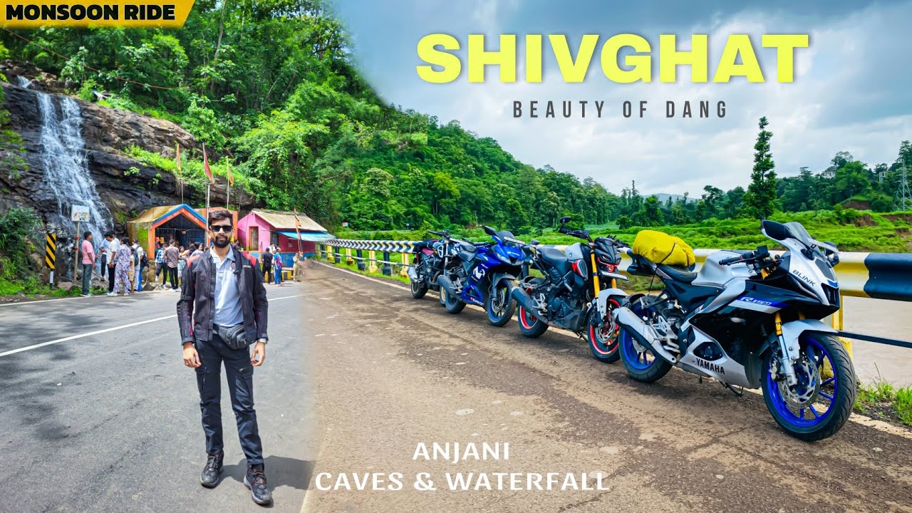 Best Monsoon Waterfalls in Dang! 🌧️| Anjani Caves & Waterfall | Shivghat Waterfall | Dang Waterfall