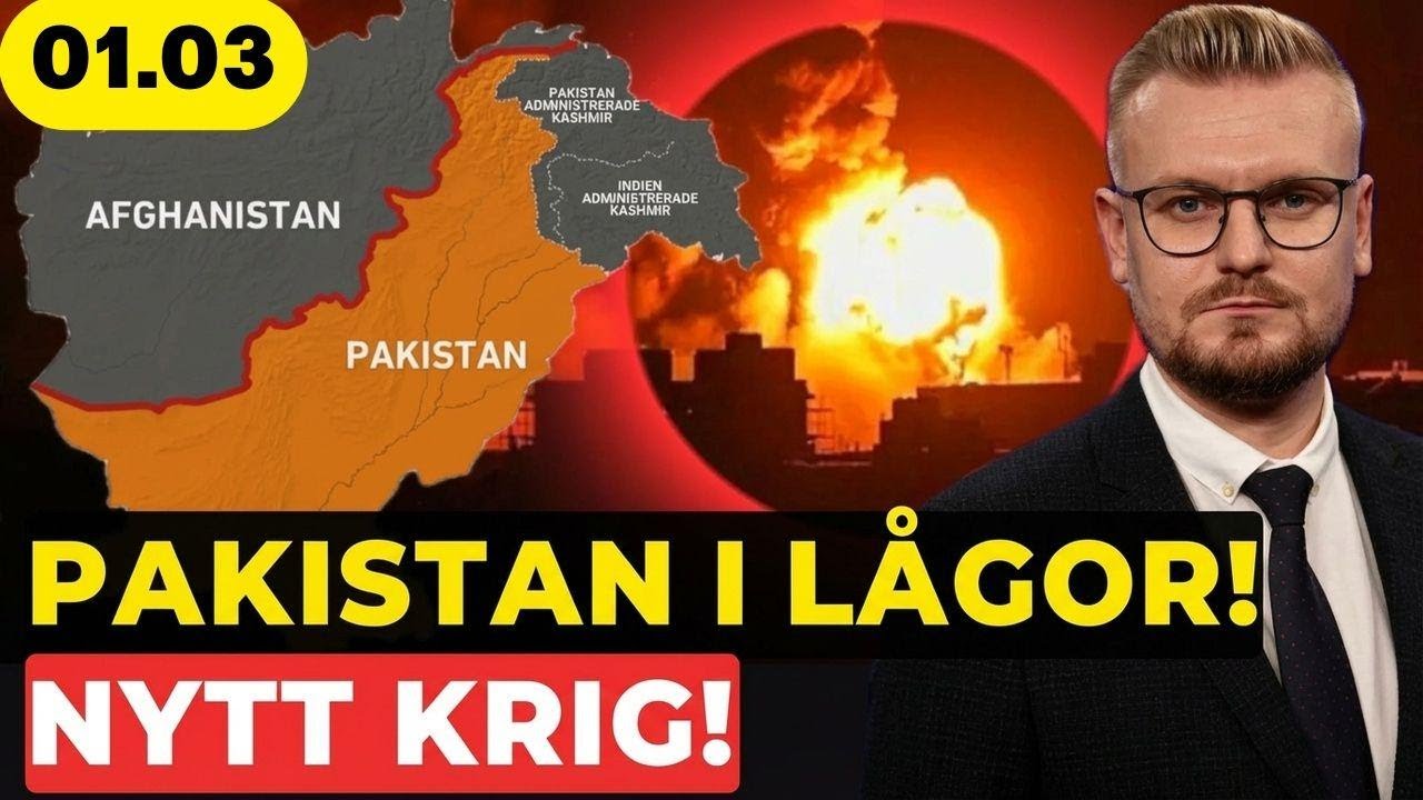Afghanistan attackerade kärnvapenanläggning – Pakistan skickar upp stridsflyg! Är det på gång nu?