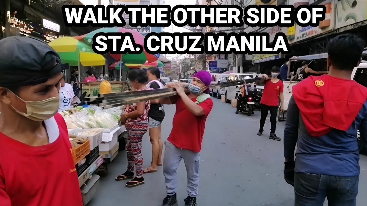 WALK AT ARRANQUE MARKET STA. CRUZ MANILA | PHILIPPINES