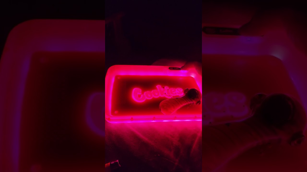 Cookies glow tray. #420