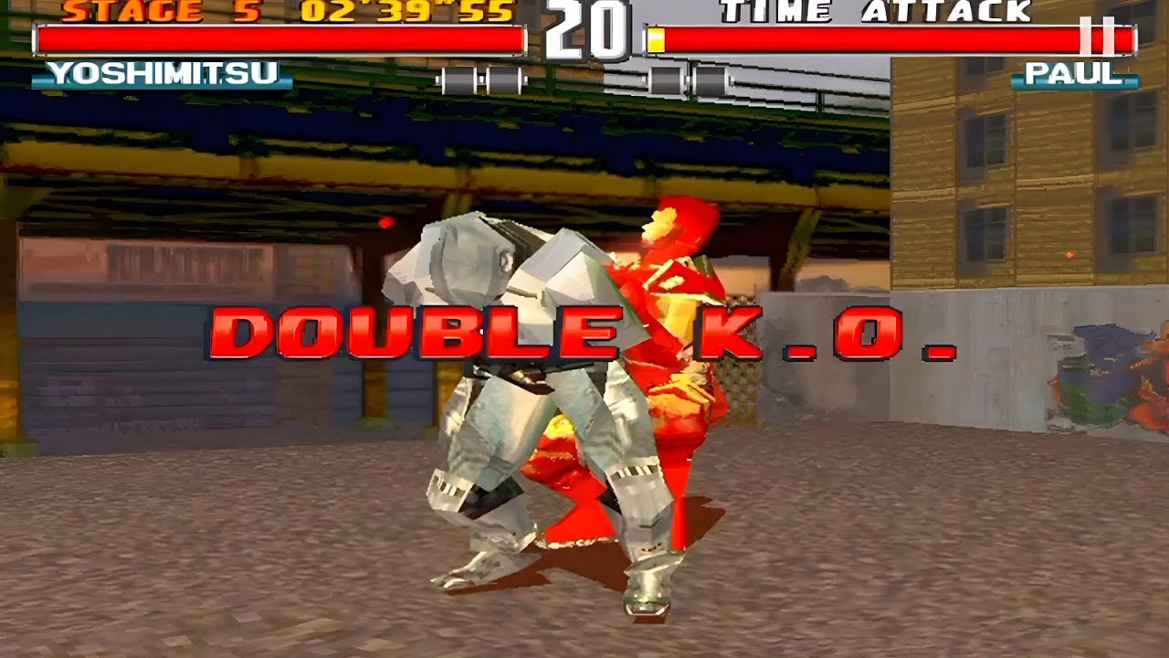 Tekken 3 yoshimitsu Time Attack 