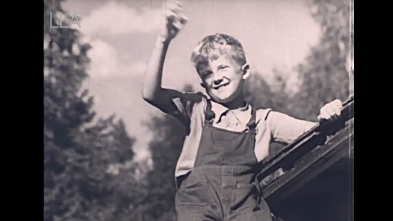 Leksand - Med Lasse på fäbodvallen 1946