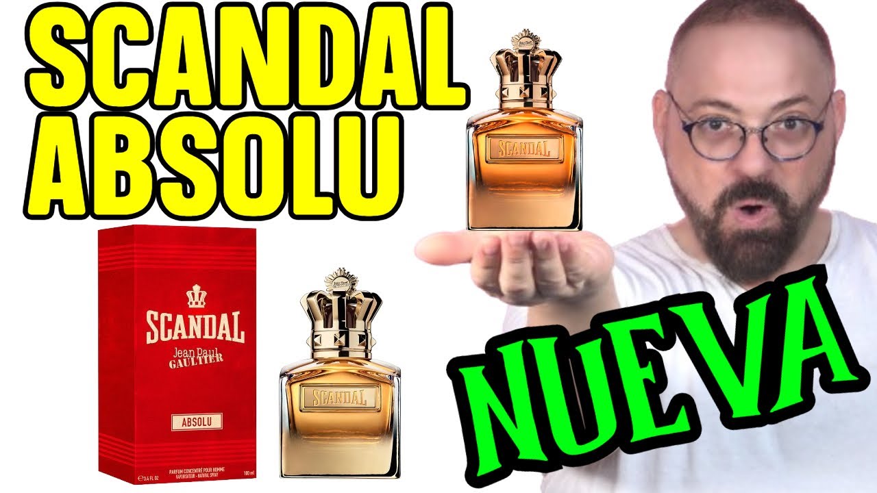 SCANDAL ABSOLU Parfum Concentré HOMBRE Cosas del Marketing