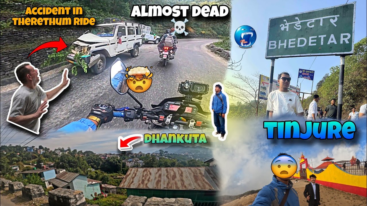 &ldquo;Almost Dead on Tinjure Road 💀 | &ldquo;Bhedetar&ndash;Tinjure Ride Nearly Took My Life 😱&rdquo; | EAST NEPAL |