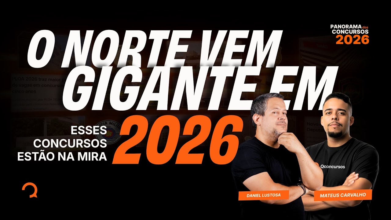 O NORTE vem gigante em 2026 &mdash; esses concursos est&atilde;o na mira