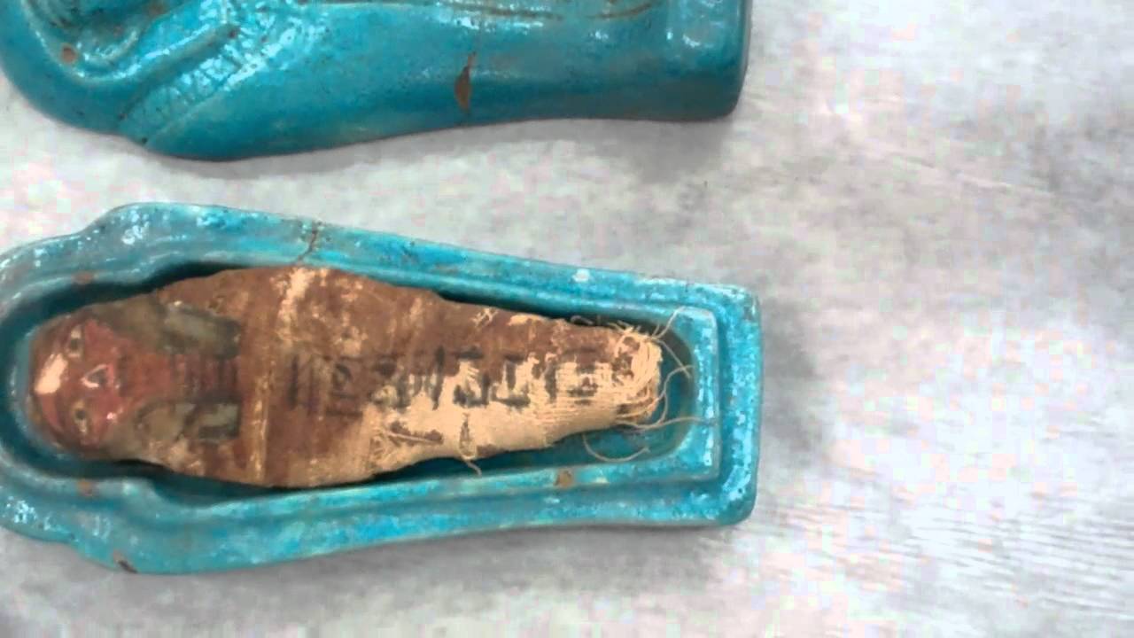 Conservation Treatments of Egyptian Objects