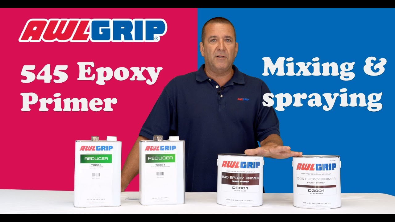 Эпоксидный грунт Awlgrip 545: как смешивать, готовить и наносить