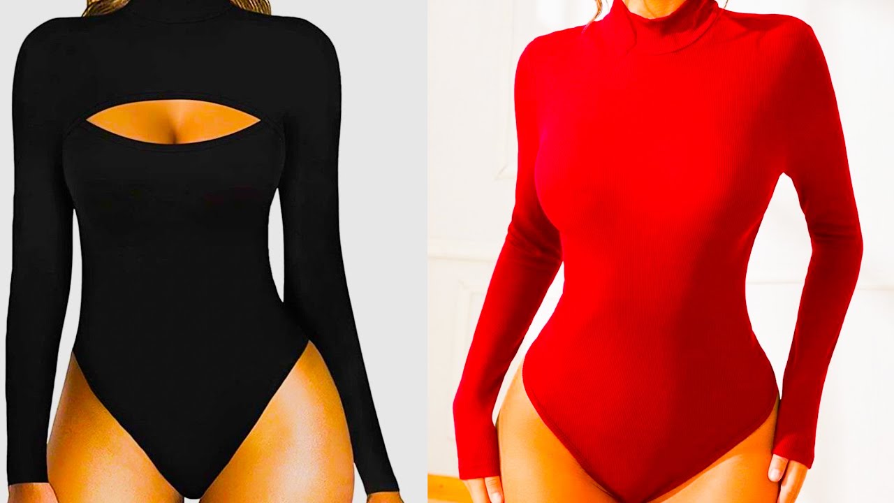 The Easiest Way to Make a Body Suit |step by step beginner’s friendly | how to cut & sew a bodysuit